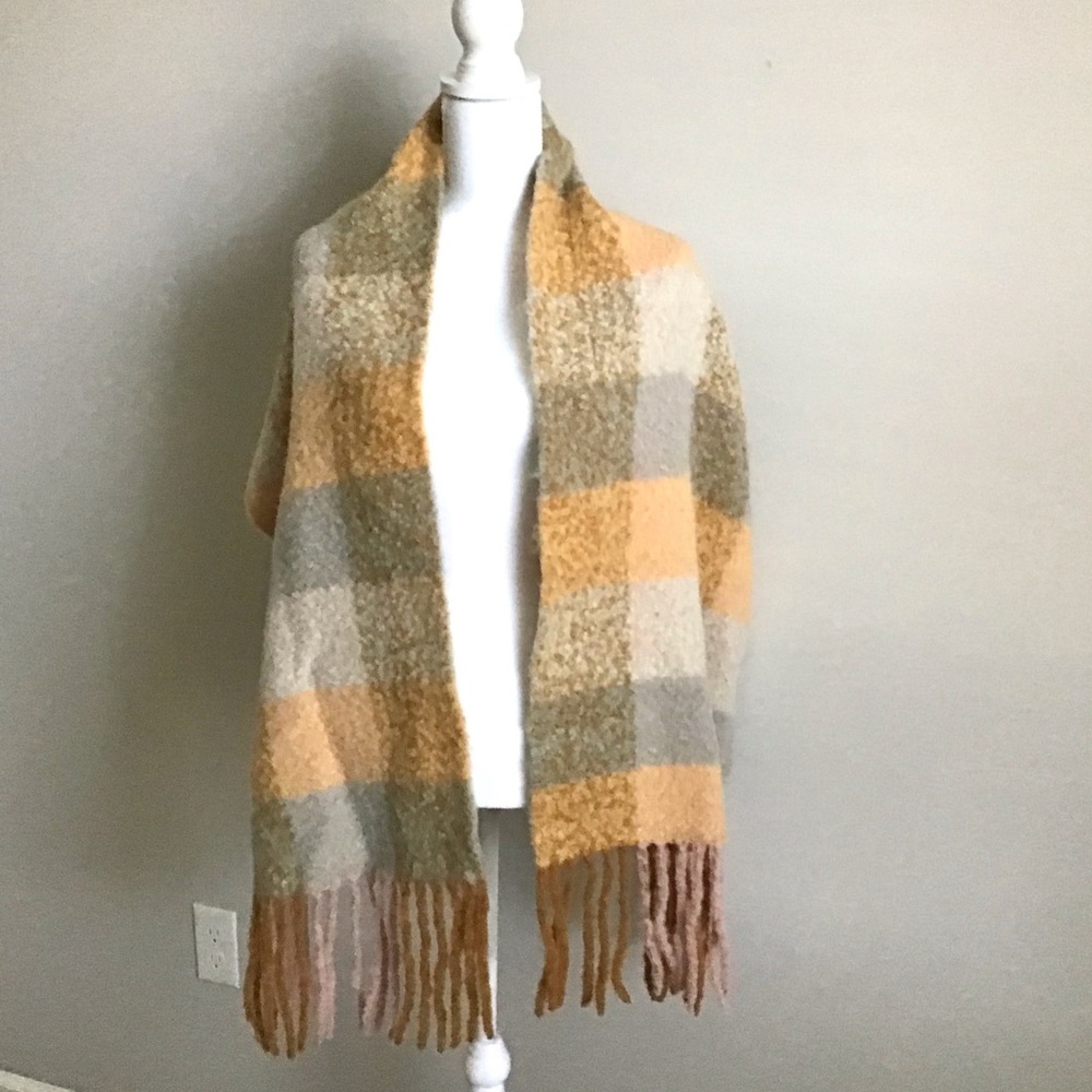 Madewell Large Cozy Scarf Wrap New With Tag - Picture 5 of 6